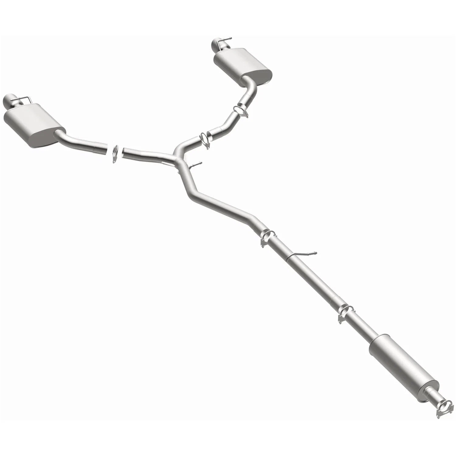 2011-2015 Ford Explorer Direct-Fit Replacement Exhaust System 106-0459